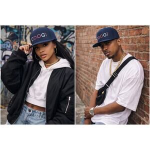 Coogi Baseball Cap Hat new blue spell out